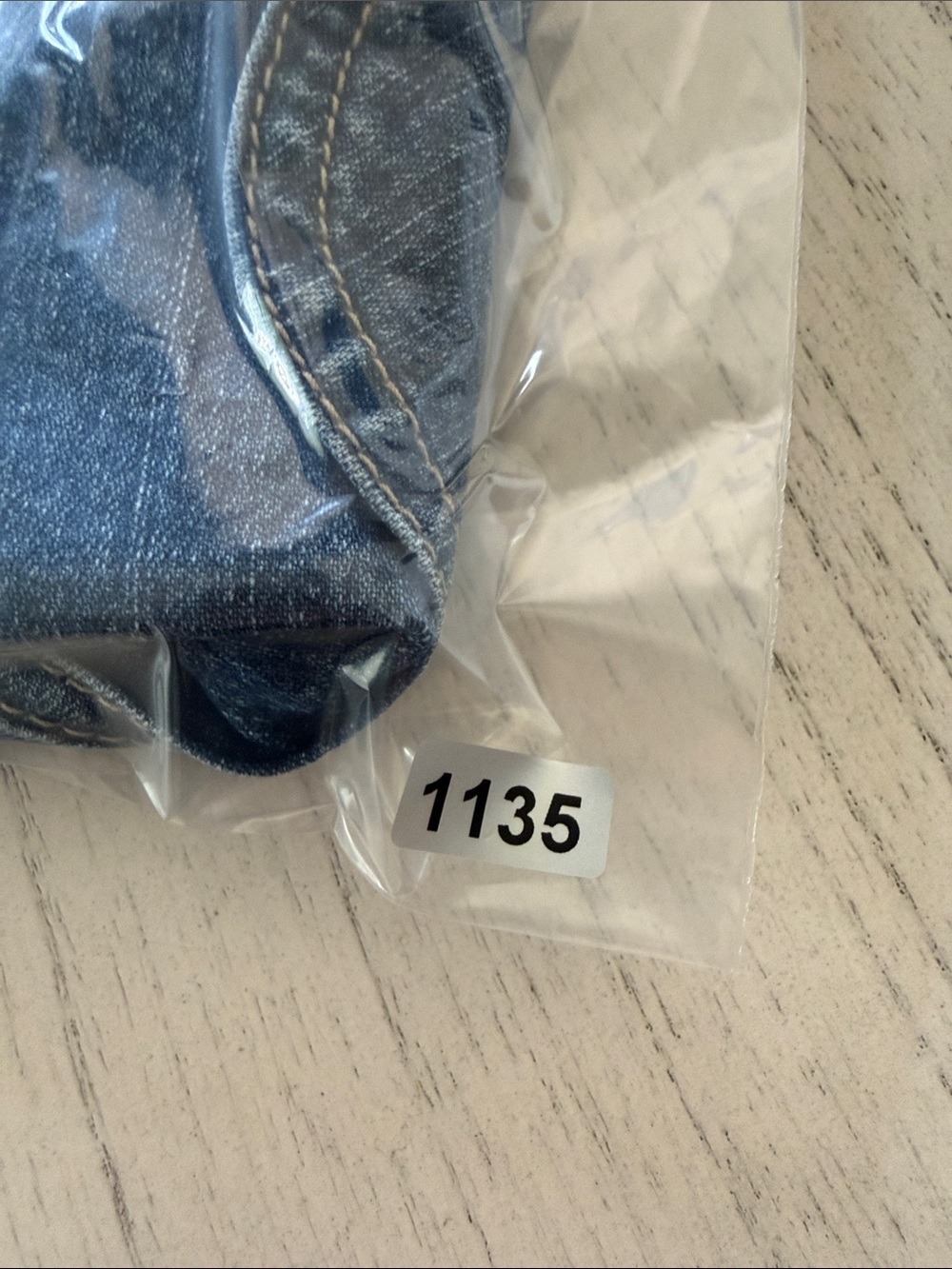 LOFT Dark Wash Denim Utility Mini Skirt - Size 12 - [PH1135] - Picture 6 of 6